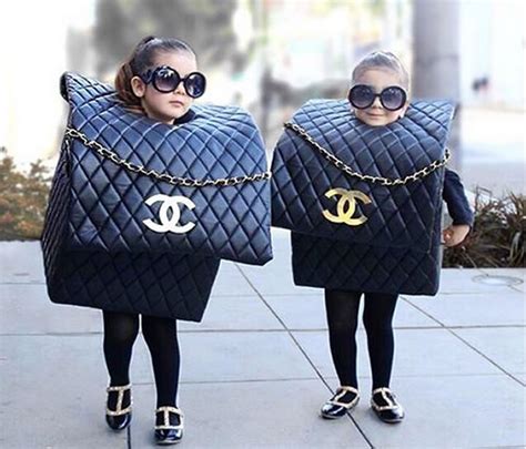 PHOTOS: Adorable Kids Dressed Up As Chanel Bags For Halloween